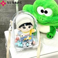 Túi đựng búp bê Cotton QUENTIN, Túi trưng bày búp bê Cotton đi ngang, Phụ kiện đồ chơi Mô-đun không gian chống bụi PVC Túi đựng búp bê sang trọng Quà tặng trẻ em