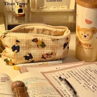 Túi đựng bút chì hình gấu Duffy dễ thương dành cho nữ
