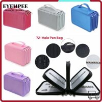 Túi đựng bút EYEHPEE, Túi đựng bút vải 72 lỗ, Túi đựng văn phòng phẩm chống nước nhiều lớp chất lượng cao Văn phòng học
