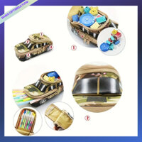 Túi Đựng Bút Hình Xe Hơi Họa Tiết Rằn Ri Sáng Tạo Ốp