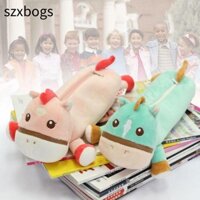 Túi đựng bút SZXBOGS, Bút chì búp bê ngựa dung tích lớn, Hộp bút bông hoạt hình Quà tặng học sinh