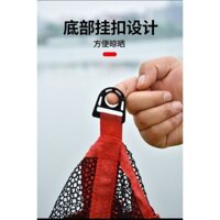 Túi đựng cá gấp gọn tiện dụng.thay thế rọng đựng cá