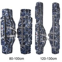 TÚI ĐỰNG CẦN CÂU CÁ. BAO ĐỰNG CẦN CÂU CÁ 80cm – 120cm “2  NGĂN” CAO CẤP