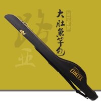 Túi đựng cần câu đa dụng dài 1,3m có bụng chứa máy câu thích hợp đựng bộ cần câu lure bộ cần câu lục câu sông