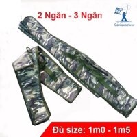 Túi Đựng Cần Câu Đài JIAZHIDIOAO 2-3 ngăn túi đựng cần câu cá chống thấm nước siêu bền TDC13