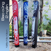 Túi Đựng Cần Câu Tay Câu Máy Bao 2 Ngăn Chống Thấm Nước