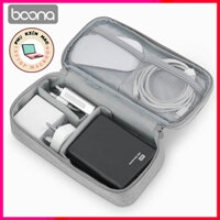Túi đựng cáp sạc pin dự phòng chuột máy tính Laptop Macbook, phụ kiện điện tử công nghệ hãng Baona (Boona) phukienmac68