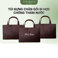 Túi đựng chăn gối đi học thêu tên theo yêu cầu MANGATA BEDDING