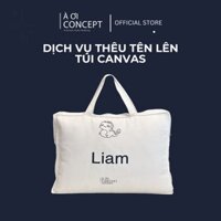 Túi đựng chăn gối gấp gọn đi học AOICONCEPT (Có dịch vụ thêu tên lên túi theo yêu cầu)