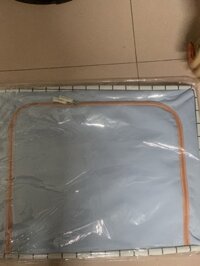 Túi đựng chăn màn khung sắt - màu cơ bảngiao ngẫu nhiên