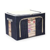 Túi đựng chăn màn khung sắt - màu cơ bảngiao ngẫu nhiên