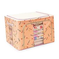 Túi đựng chăn màn khung sắt cao cấp - Tặng kèm 1 khăn lau mặt