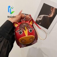 Túi đựng chìa khóa Mini GOFIDIN Pony Ví đựng tiền xu sáng tạo cao cấp