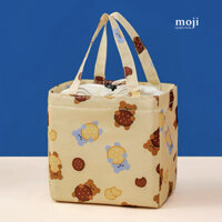 Túi đựng cơm giữ nhiệt Baby bear biscuit 13x19x20