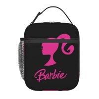 Túi Đựng Cơm Trưa Cách Nhiệt Họa Tiết Búp Bê Barbie Dễ Thương