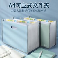 Túi đựng đàn accordion dung lượng lớn A4, bìa đựng tài liệu dọc, ngăn đựng nhiều lớp, túi đựng giấy