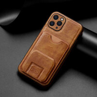 Túi đựng danh thiếp thời trang Điện thoại da Thích hợp cho iPhone 16 Pro Max 15 14 13 12 Ốp lưng chống rơi