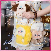Túi Đựng Điện Thoại Baby Three Mobile Hanging Bag Lông Mềm Dễ Thương Túi Mù Phụ Kiện Hot Trend