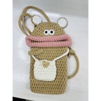 túi đựng điện thoại bằng len