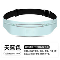 Túi đựng điện thoại chạy bộ, túi thắt lưng thể thao unisex, túi nhỏ thể dục ngoài trời, chống nước, nhẹ, lưu trữ, thắt lưng vô hình 2025.3.9