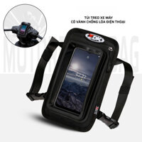 Túi đựng điện thoại cho xe máy, túi treo đầu xe, túi ZDK mini vành cao su 4 cm giảm lóa