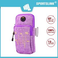 Túi đựng điện thoại đeo tay khi tập luyện thể thao X3008 Sportslink - Hông Tím