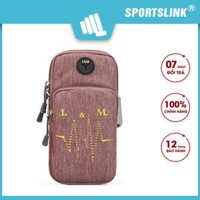 Túi đựng điện thoại đeo tay khi tập luyện thể thao X3008 Sportslink - Nâu