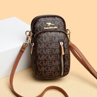 Túi đựng điện thoại di động bằng da thật chính hãng Túi xách nữ đeo vai Túi xách nữ Mini Túi nhỏ Ví