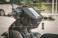 Túi đựng điện thoại treo đầu xe máy ZDK K2 dọc dung tích lớn 2 ngăn chứa đồ