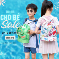 Túi đựng đồ bơi, balo bơi, túi đựng đồ ướt đi biển, túi đựng đồ tiện dụng túi dây rút thể thao màu sắc cho bé