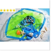 Túi đựng đồ chơi đi du lịch BEACH cao cấp GREEN