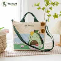 Túi đựng đồ đa năng cho bé, túi bỉm sữa BB NATURE tiện lợi khi đi ra ngoài phong cách Hàn Quốc