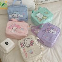 Túi đựng đồ di động HJKL Hộp đựng đồ vệ sinh Kawaii Cinnamoroll