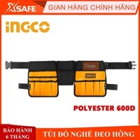 Túi đựng đồ nghề đeo hông Ingco HTBP02031 -Túi dụng cụ đa năng đeo lưng cơ khí, điện lạnh,công trình - CHÍNH HÃNG