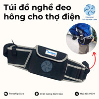 Túi đựng đồ nghề, dụng cụ, khoan pin đeo hông cho thợ điện - Túi đựng đồ nghề đeo thắt lưng loại tốt