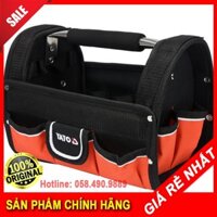 Túi đựng đồ nghề hở miệng 9 ngăn Yato Yt-74371 / Sản phẩm chính hãng Yato Ba Lan