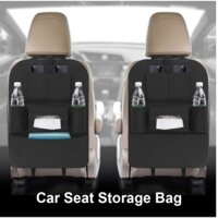Túi Đựng Đồ Nhiều Ngăn chưa nước uống điện thoại Khăn giấy  Bằng Vải Nỉ Gắn Ghế Sau Xe Hơi ô tô