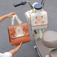 Túi đựng đồ phía trước xe điện Túi treo bình ắc quy xe máy Túi treo đựng đồ chống nước Túi đựng điện thoại thông dụng