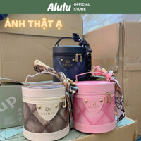 Túi Đựng Đồ Trang Điểm, Mỹ Phẩm Có Gương Dung Tích Lớn, Túi Du Lịch Chống Thấm Nước Thời Trang Nữ -Kho Sỉ Gia Dụng Alulu