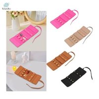 Túi đựng đồ trang sức cuộn trang sức có dây buộc đóng cho vòng cổ Bông tai