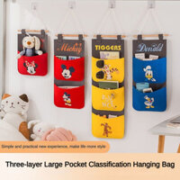 Túi đựng đồ treo tường bằng vải Disney Túi đựng đồ treo tường đầu giường Ký túc xá treo tường phía sau cửa