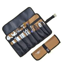 Túi đựng dụng cụ kiểu cuộn di động đa chức năng, Túi đựng dụng cụ gấp cho xe máy, túi đựng đồ, túi đựng cờ lê
