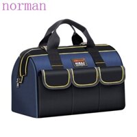Túi đựng dụng cụ NORMAN, Túi đựng dụng cụ dày bằng vải Oxford, Túi điện chống rơi đa chức năng chống mài mòn chống nước Máy chế biến gỗ