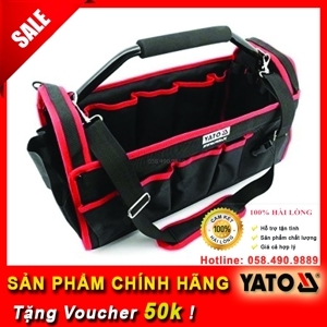 Túi đựng dụng cụ sửa chữa 31 túi hở miệng Yato YT-7435