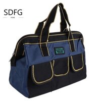 Túi đựng dụng cụ sửa chữa điện SDFG bằng vải oxford dày dặn nhiều ngăn chống nước chống mòn