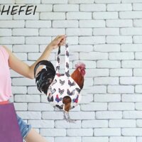 Túi đựng gà con thú cưng HEFEI, Túi đựng du lịch vịt Cole thoáng khí đa năng, vải di động dung tích lớn Hen Catch Bag Lái xe