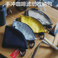 Túi đựng giấy lọc cà phê rửa tay V01/V02 Cắm Trại Ngoài trời chống nước X-PAC Nylon tiền xu đa năng DDJK