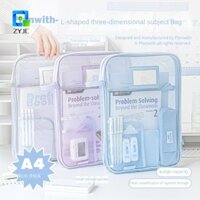 Túi đựng hồ sơ lưới Nylon ZYJC Dung tích lớn INS Kids