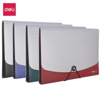 Túi đựng hồ sơ văn phòng DELI E5558 màu sắc ngẫu nhiên tiện lợi