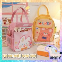 Túi Đựng Hộp Cơm | Giữ Nhiệt Thức Ăn Hoạt Hình Hàn Quốc